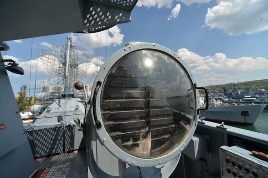 Russian cruiser Moskva