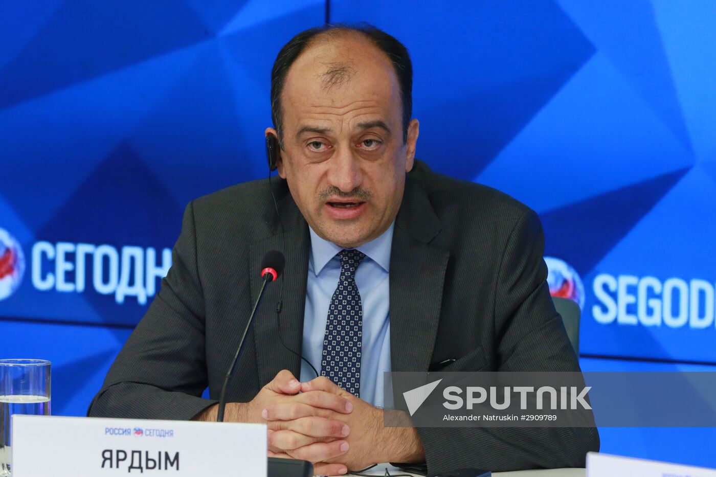 News conference by Turkey's Ambassador to Russia Umit Yardim