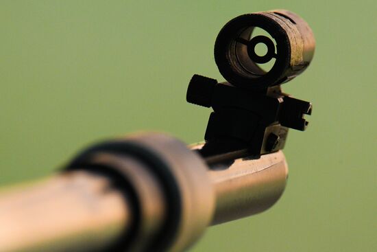 2016 Summer Olympics. Shooting sport. Women. Three-position air rifle