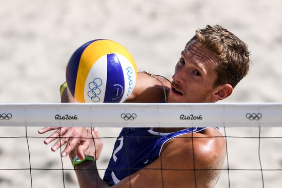 2016 Summer Olympics. Beach volleyball. Men. Day Six