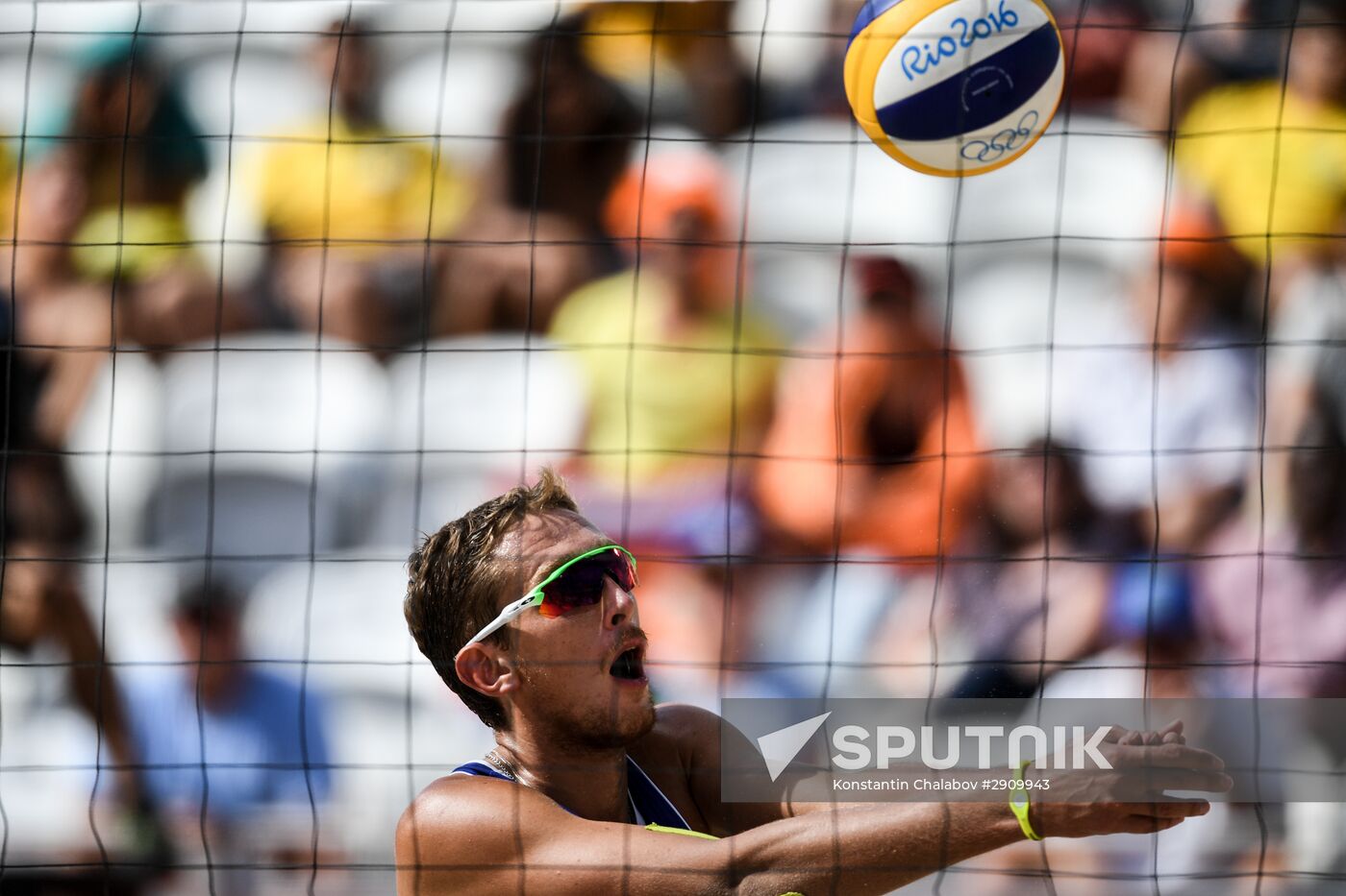 2016 Summer Olympics. Beach volleyball. Men. Day Six