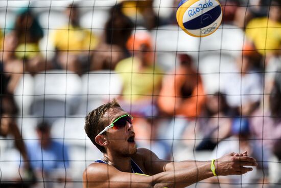 2016 Summer Olympics. Beach volleyball. Men. Day Six