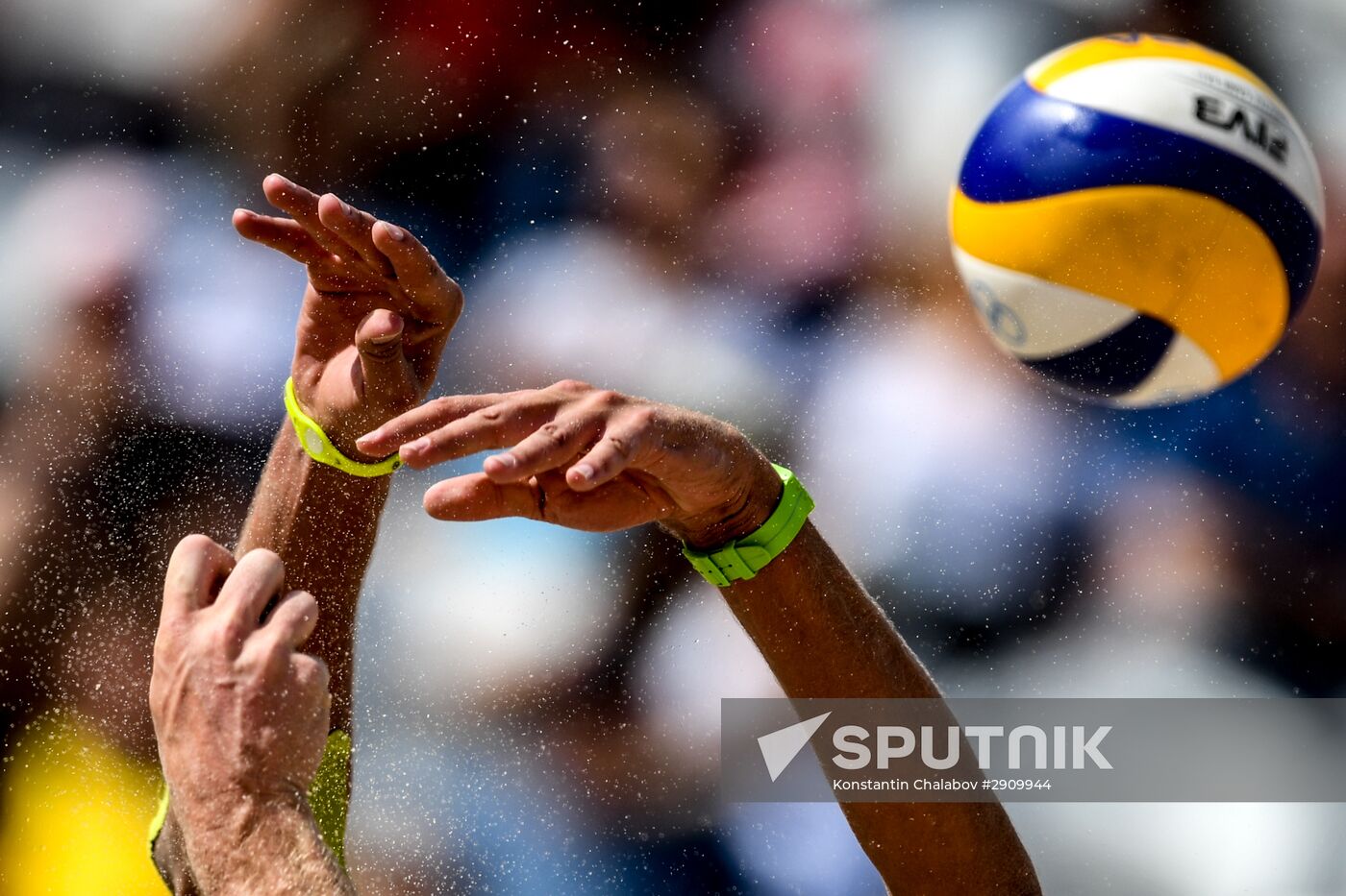 2016 Summer Olympics. Beach volleyball. Men. Day Six