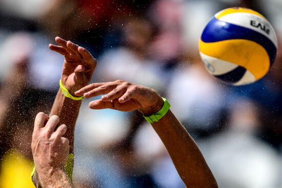 2016 Summer Olympics. Beach volleyball. Men. Day Six