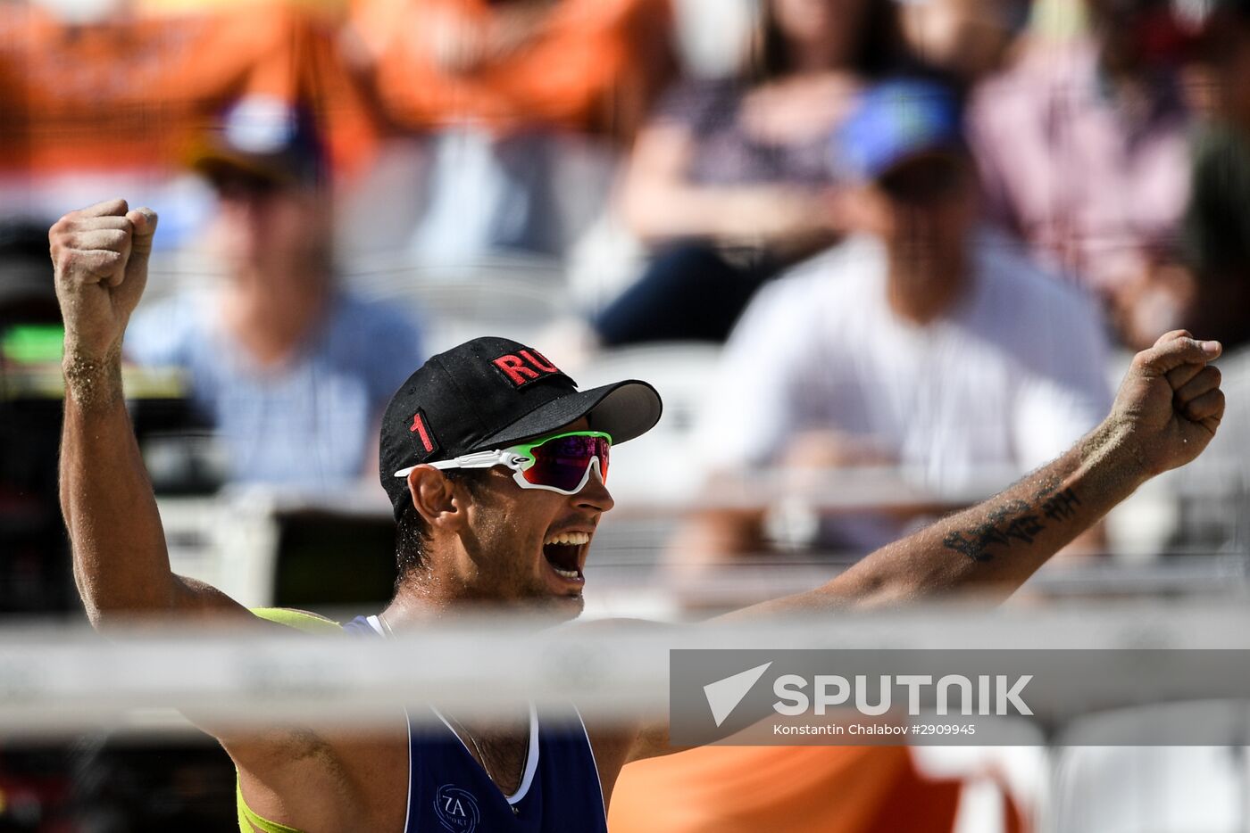 2016 Summer Olympics. Beach volleyball. Men. Day Six