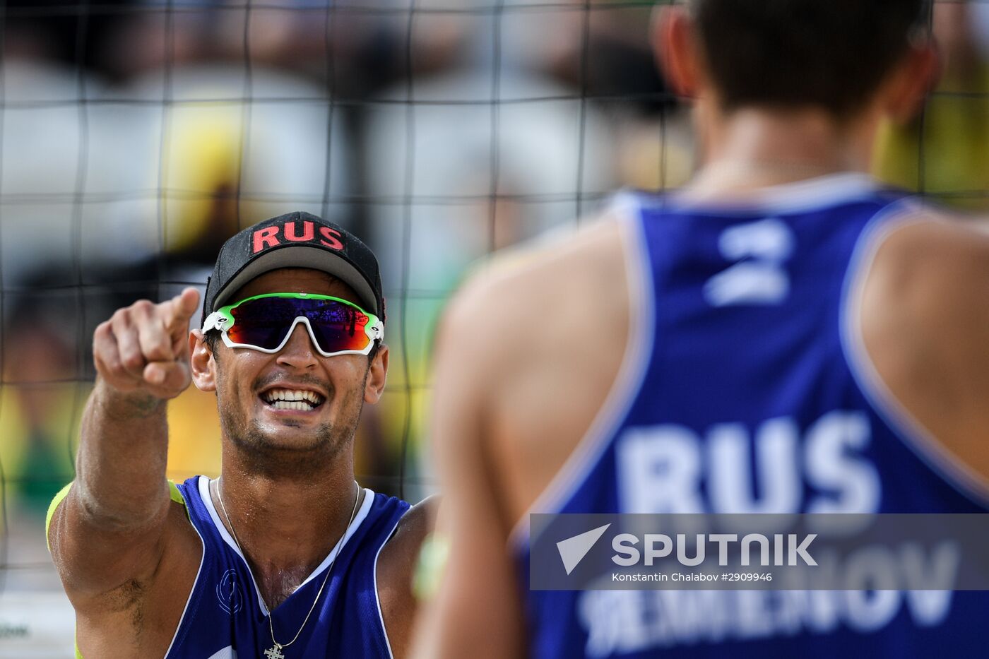 2016 Summer Olympics. Beach volleyball. Men. Day Six