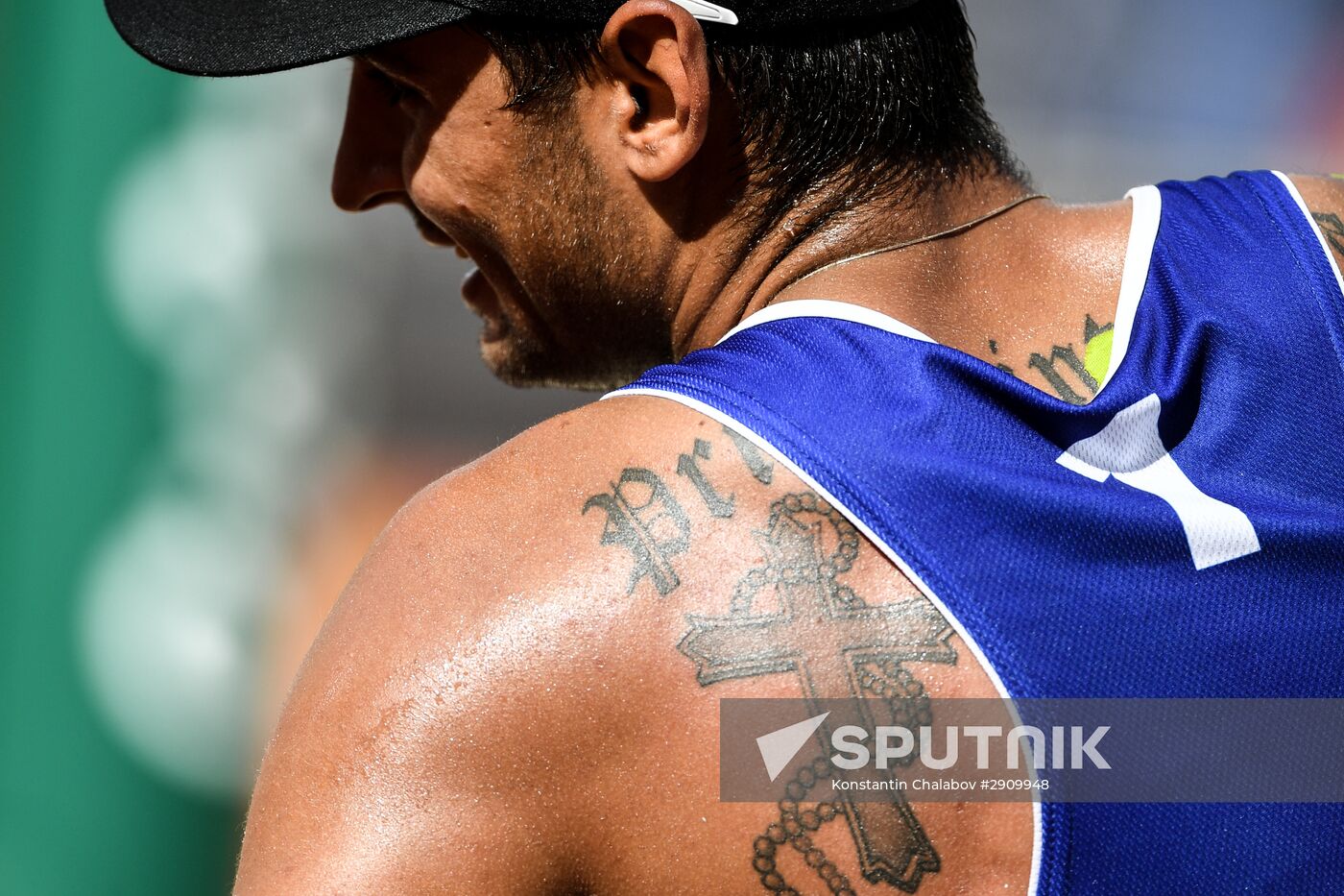 2016 Summer Olympics. Beach volleyball. Men. Day Six