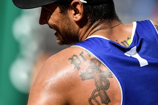 2016 Summer Olympics. Beach volleyball. Men. Day Six