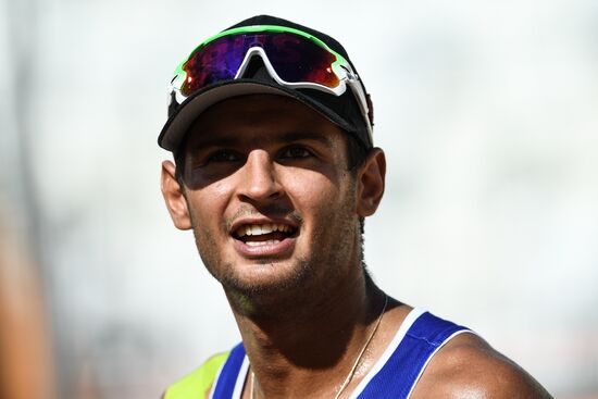 2016 Summer Olympics. Beach volleyball. Men. Day Six