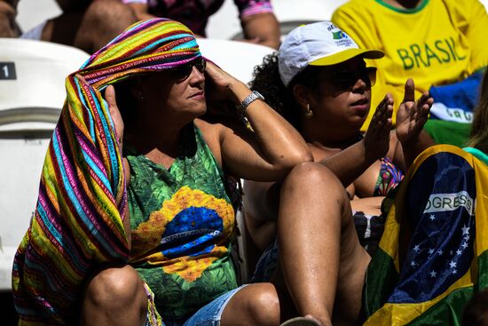 2016 Summer Olympics. Beach volleyball. Men. Day Six