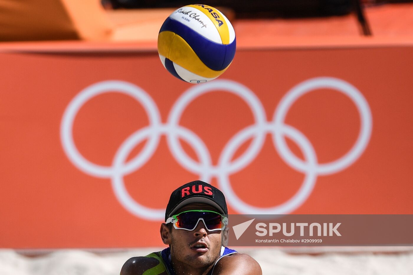 2016 Summer Olympics. Beach volleyball. Men. Day Six