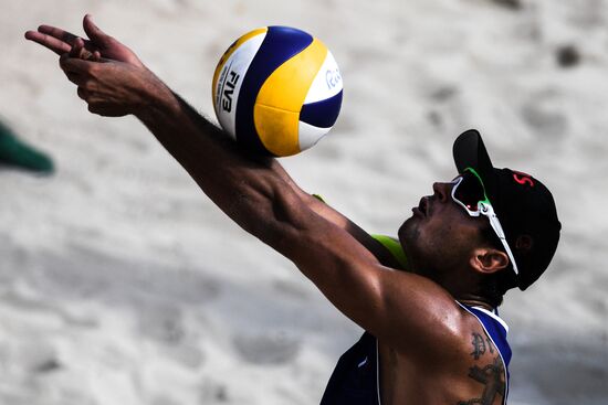 2016 Summer Olympics. Beach volleyball. Men. Day Six