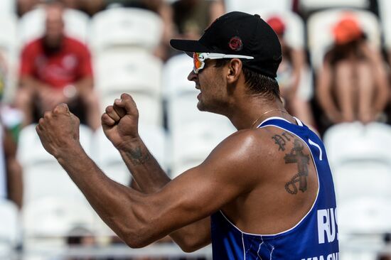 2016 Summer Olympics. Beach volleyball. Men. Day Six