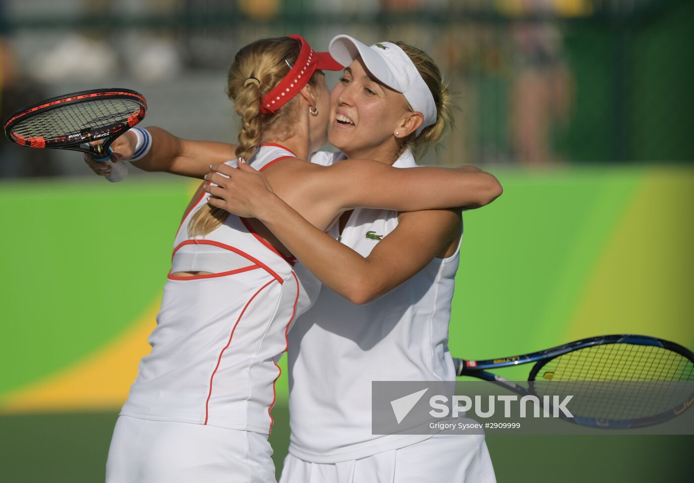 2016 Summer Olympics. Tennis. Day Five