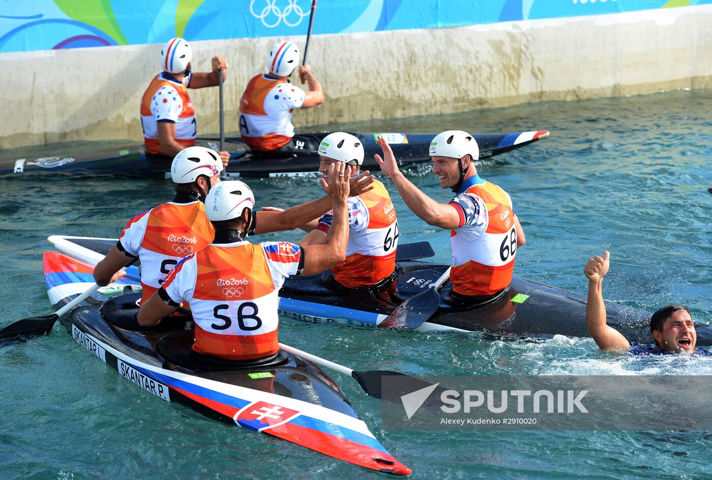 2016 Summer Olympics. Canoe slalom. Men. Canoe double