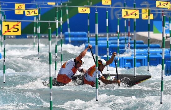 2016 Summer Olympics. Canoe slalom. Men. Canoe double