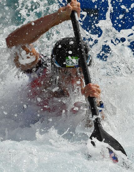 2016 Summer Olympics. Canoeing. Women. Kayak 1 slalom