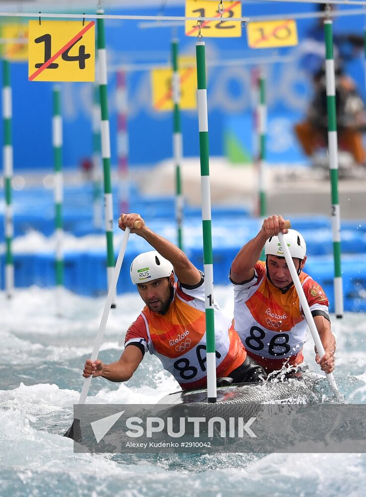 2016 Summer Olympics. Canoe slalom. Men. Canoe double