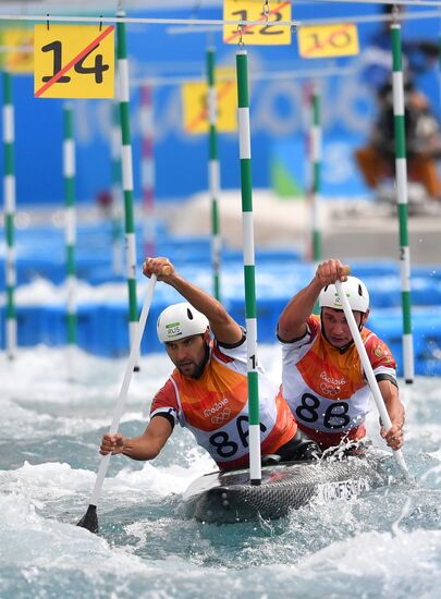2016 Summer Olympics. Canoe slalom. Men. Canoe double