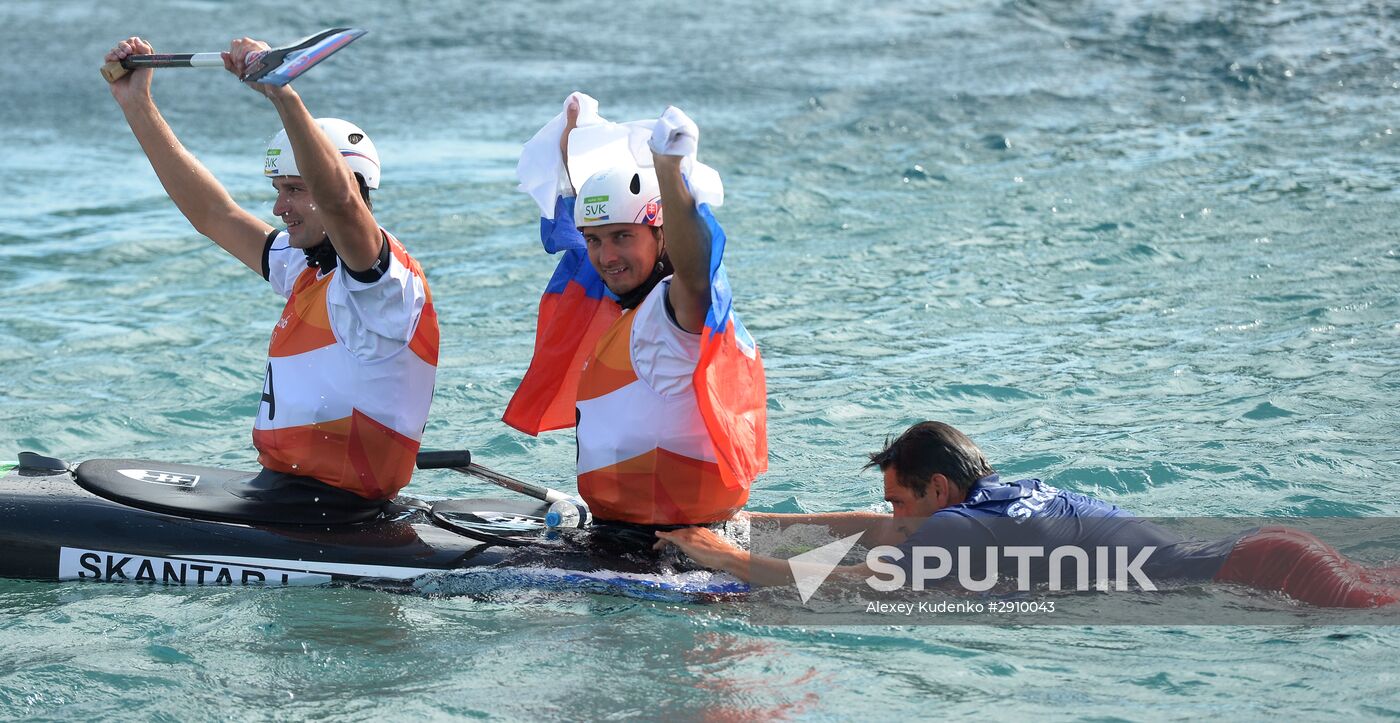 2016 Summer Olympics. Canoe slalom. Men. Canoe double