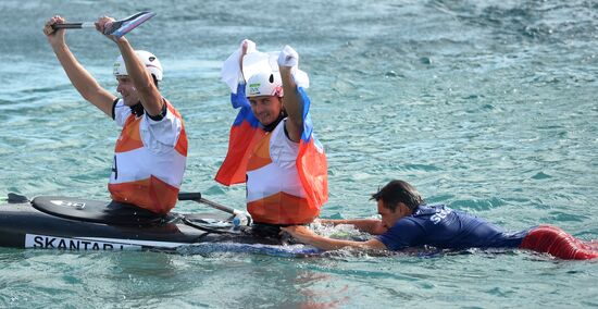 2016 Summer Olympics. Canoe slalom. Men. Canoe double
