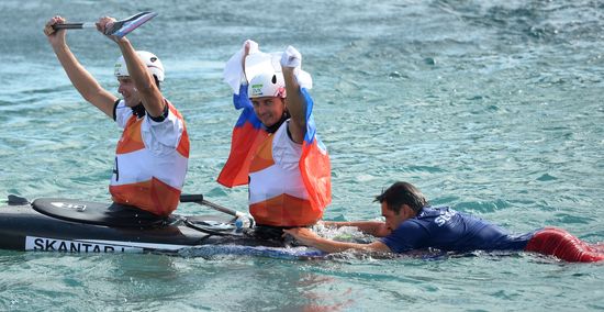 2016 Summer Olympics. Canoe slalom. Men. Canoe double