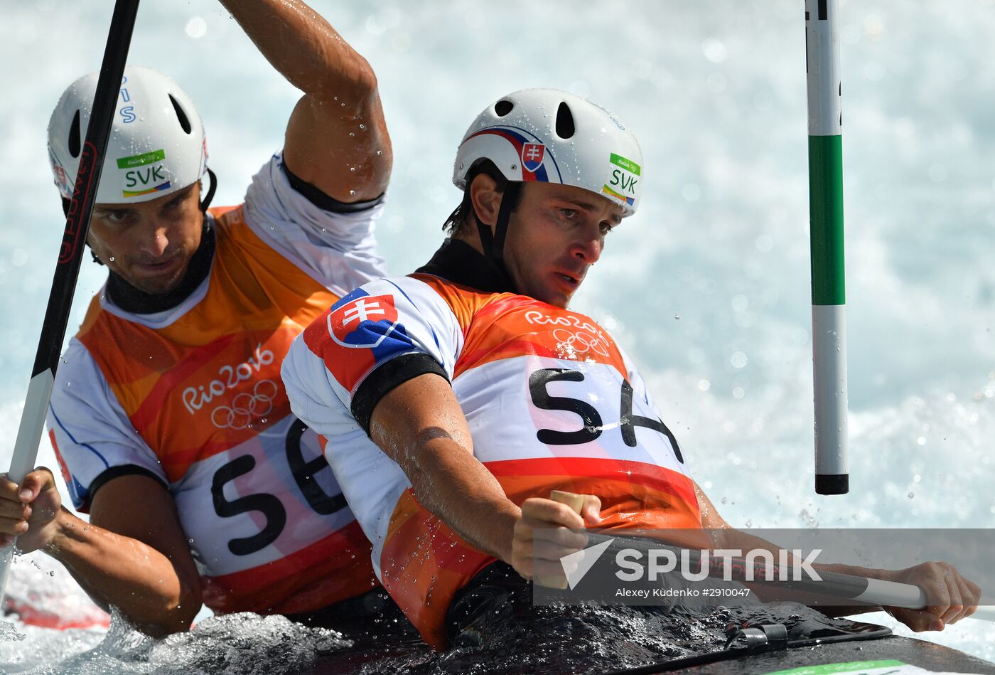 2016 Summer Olympics. Canoe slalom. Men. Canoe double