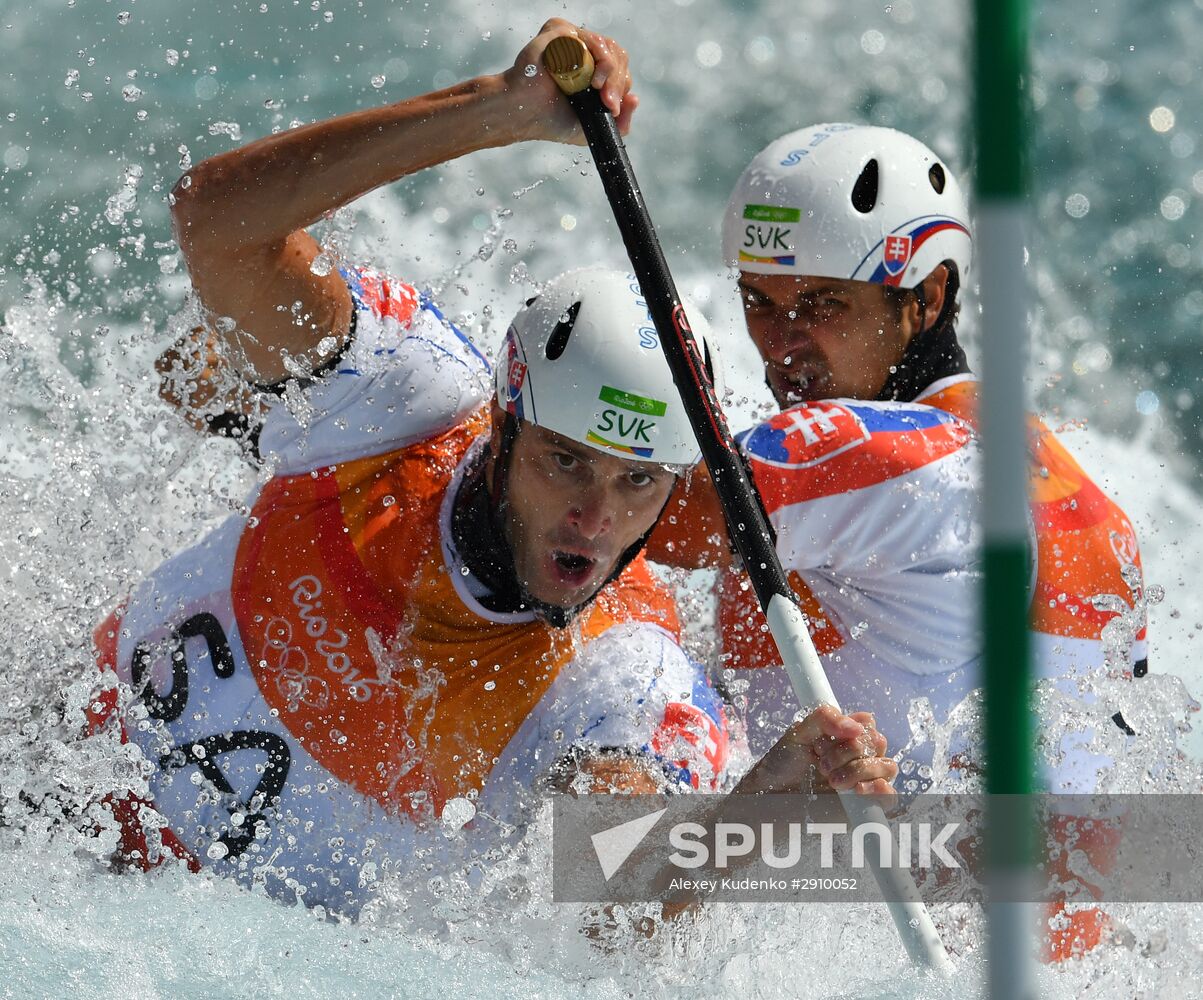 2016 Summer Olympics. Canoe slalom. Men. Canoe double