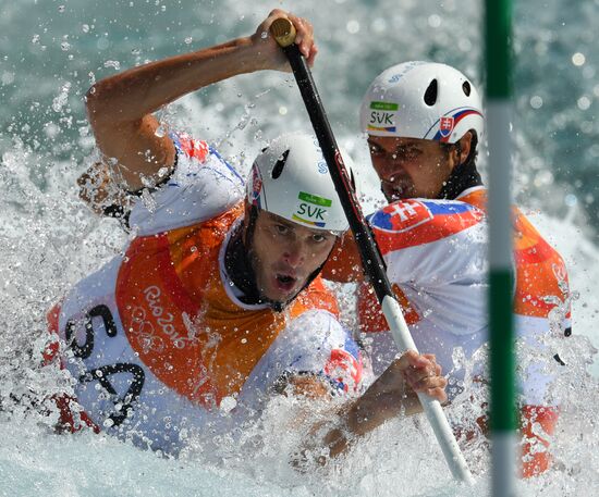2016 Summer Olympics. Canoe slalom. Men. Canoe double