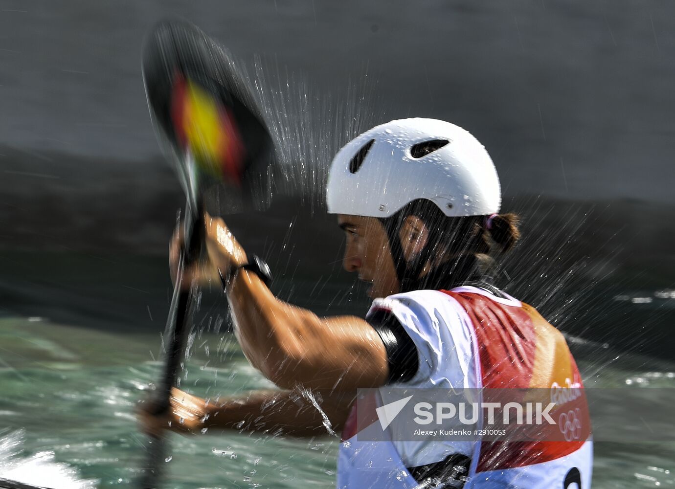 2016 Summer Olympics. Canoeing. Women. Kayak 1 slalom