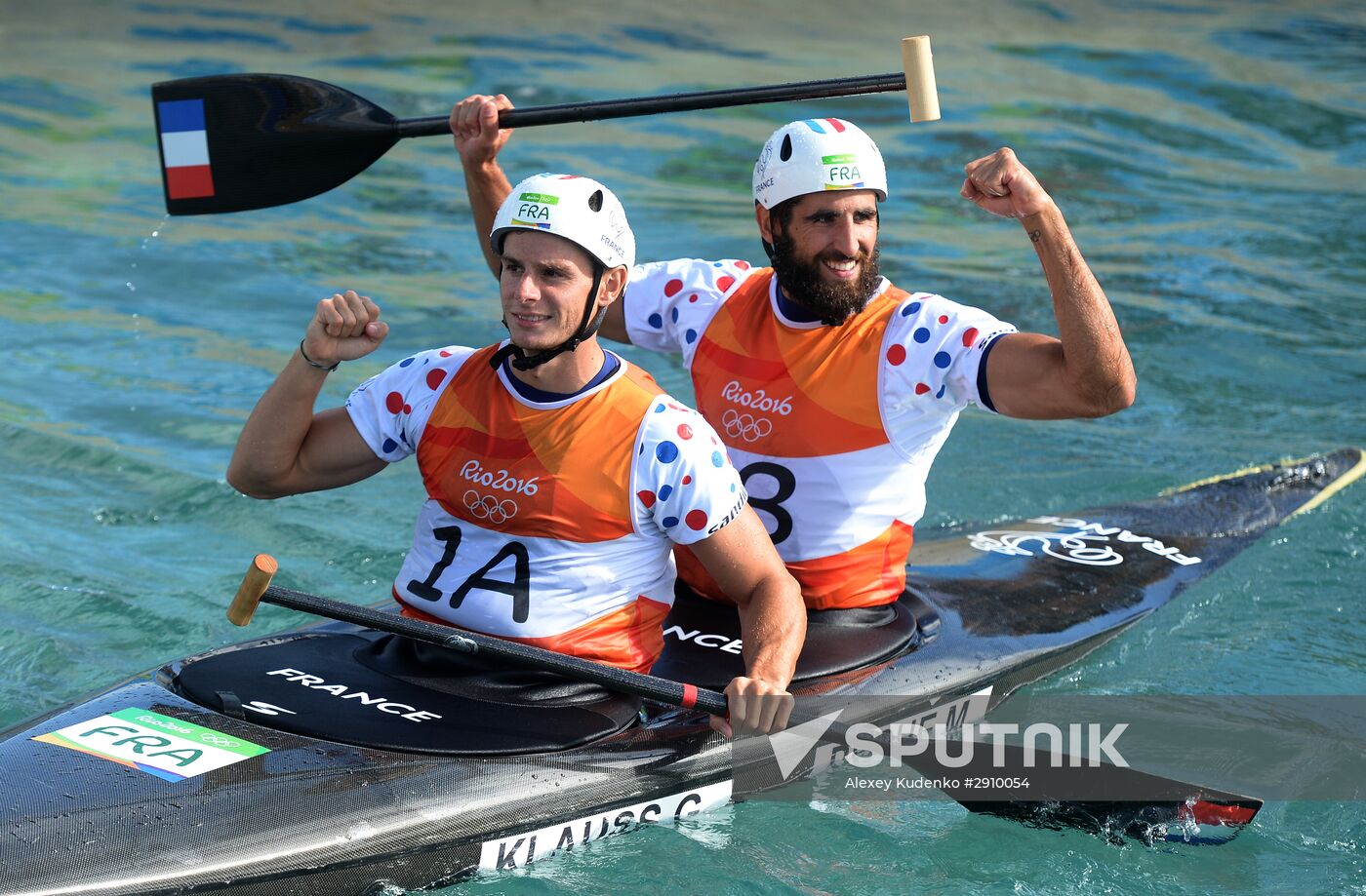 2016 Summer Olympics. Canoe slalom. Men. Canoe double