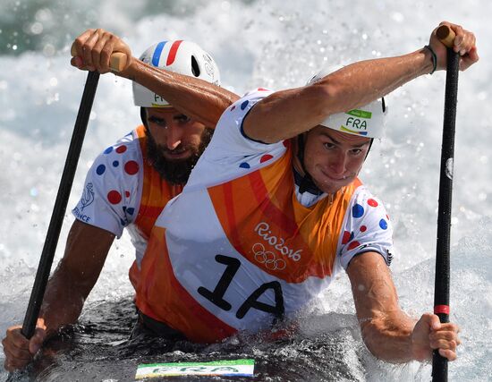 2016 Summer Olympics. Canoe slalom. Men. Canoe double