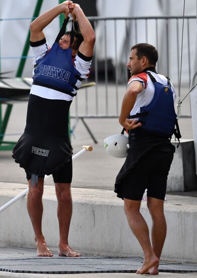 2016 Summer Olympics. Canoe slalom. Men. Canoe double