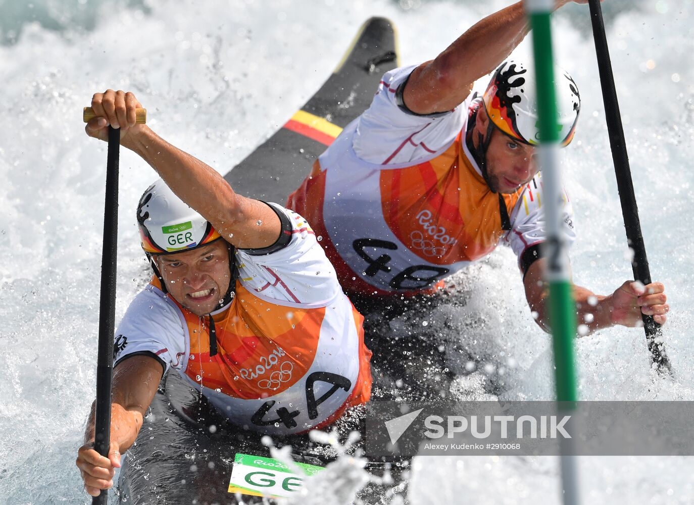 2016 Summer Olympics. Canoe slalom. Men. Canoe double