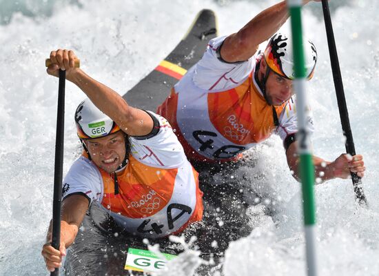 2016 Summer Olympics. Canoe slalom. Men. Canoe double