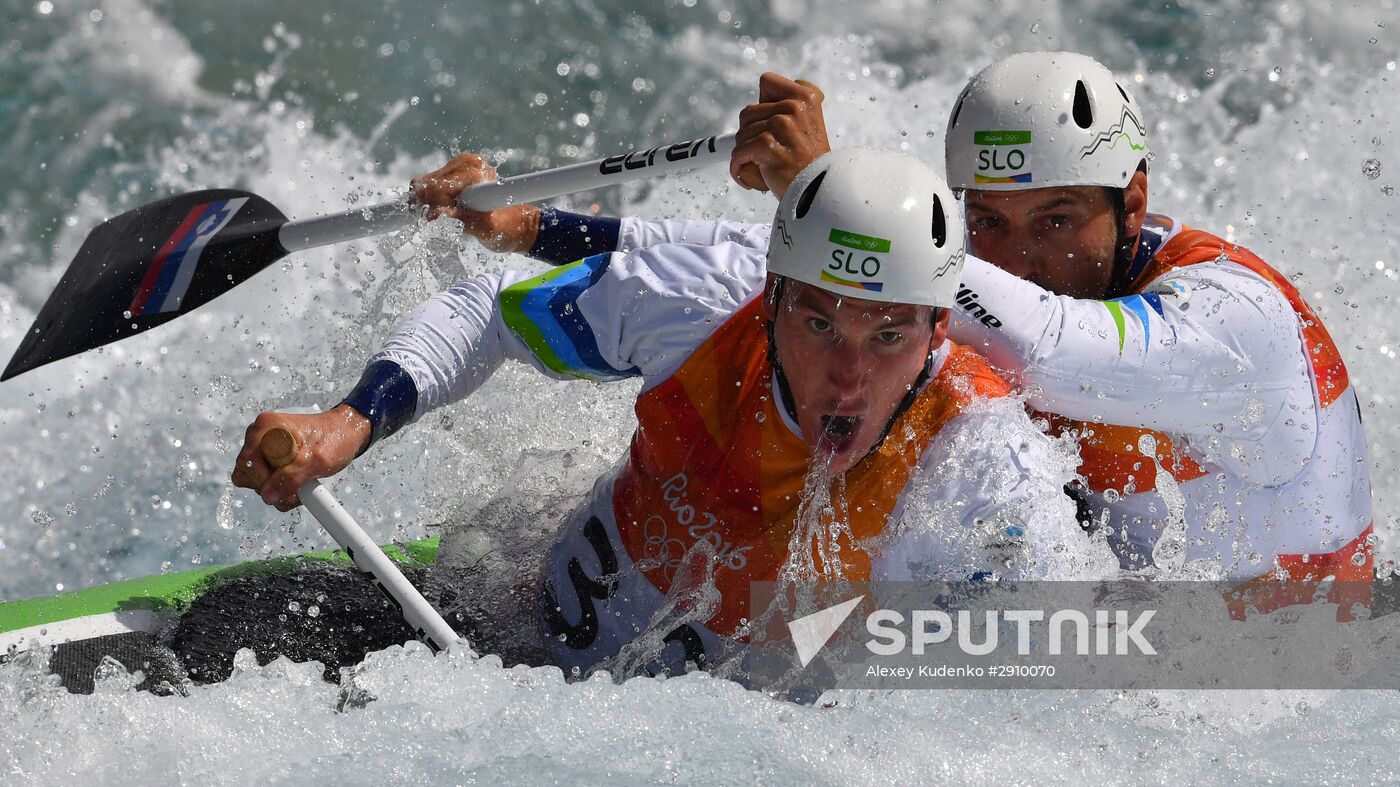 2016 Summer Olympics. Canoe slalom. Men. Canoe double
