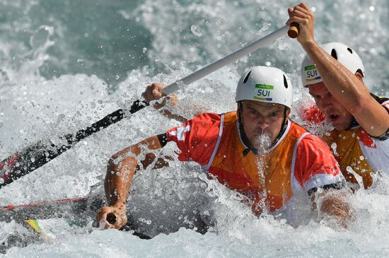 2016 Summer Olympics. Canoe slalom. Men. Canoe double