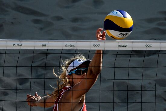 2016 Summer Olympics. Beach volleyball. Women. Day Six