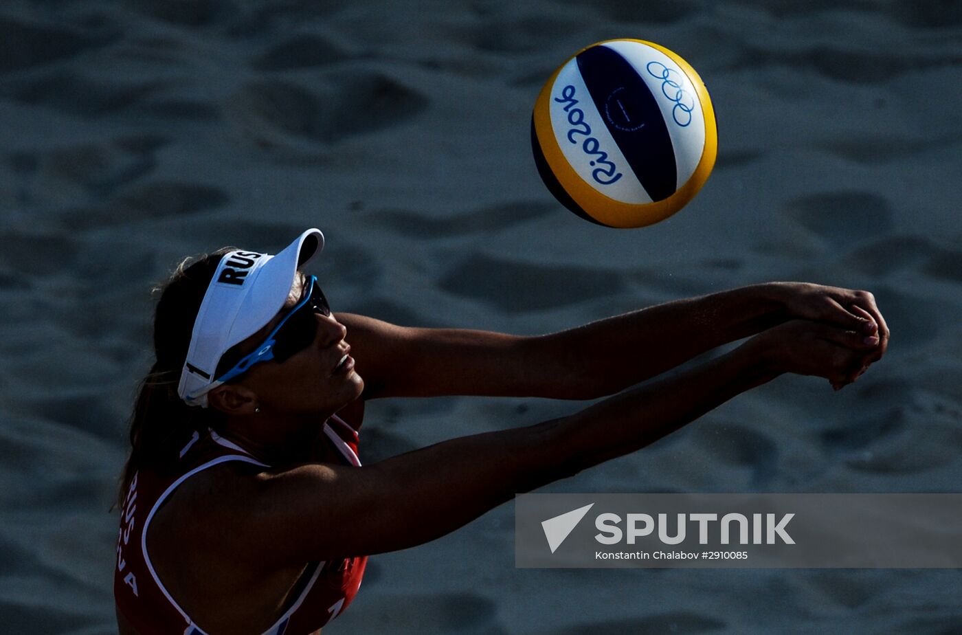 2016 Summer Olympics. Beach volleyball. Women. Day Six