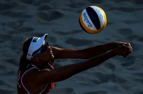 2016 Summer Olympics. Beach volleyball. Women. Day Six