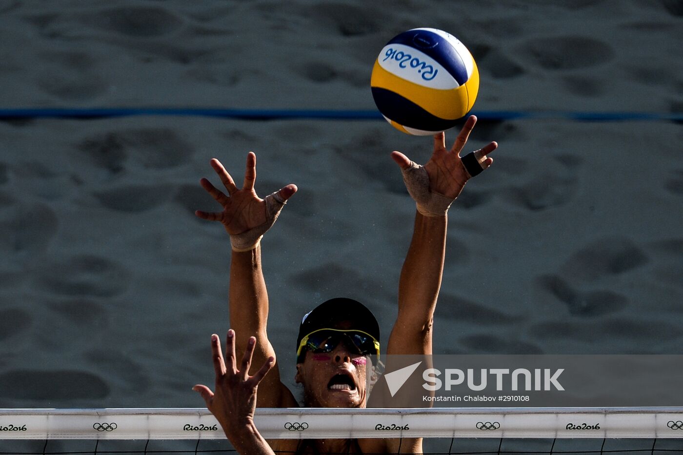 2016 Summer Olympics. Beach volleyball. Women. Day Six