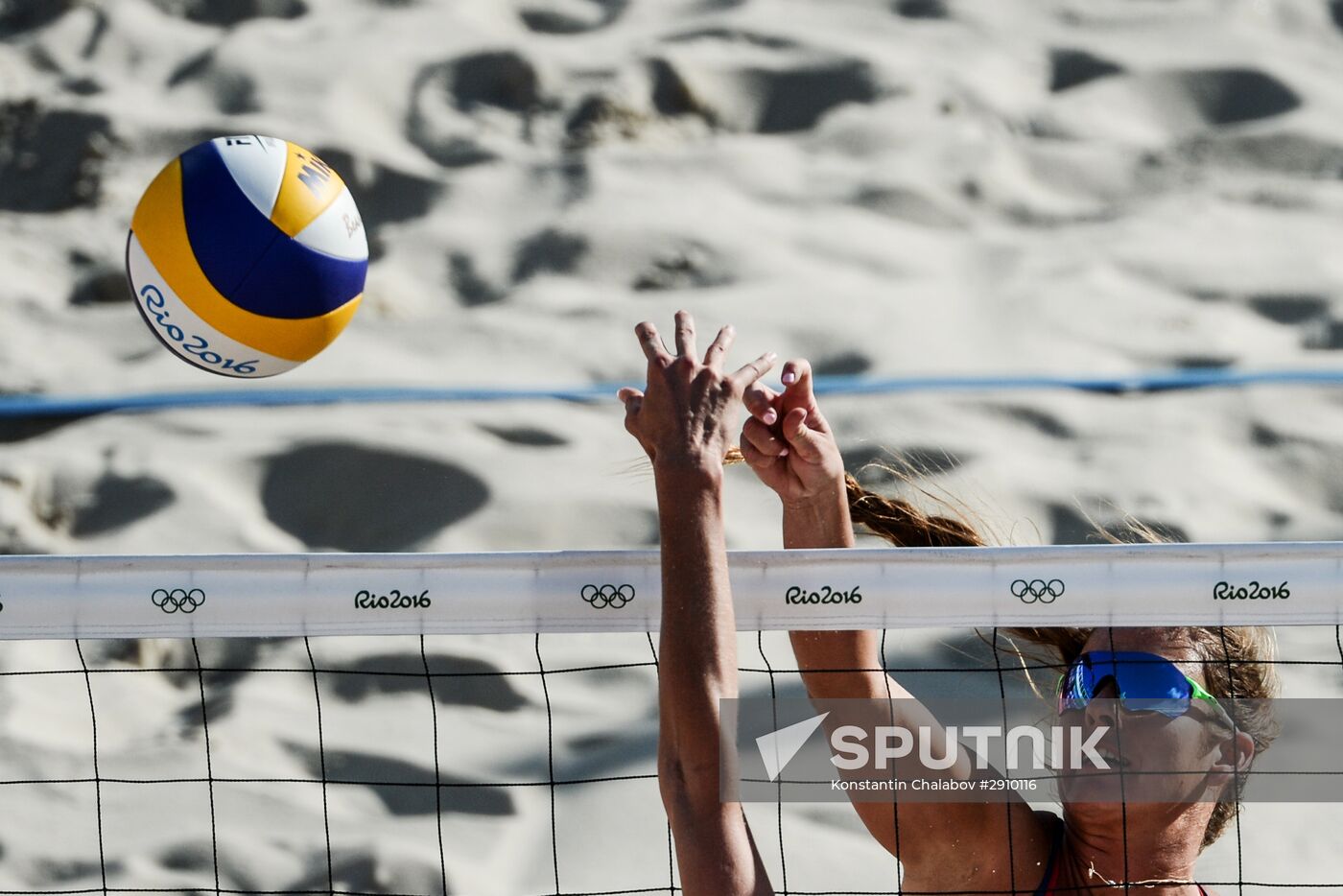 2016 Summer Olympics. Beach volleyball. Women. Day Six