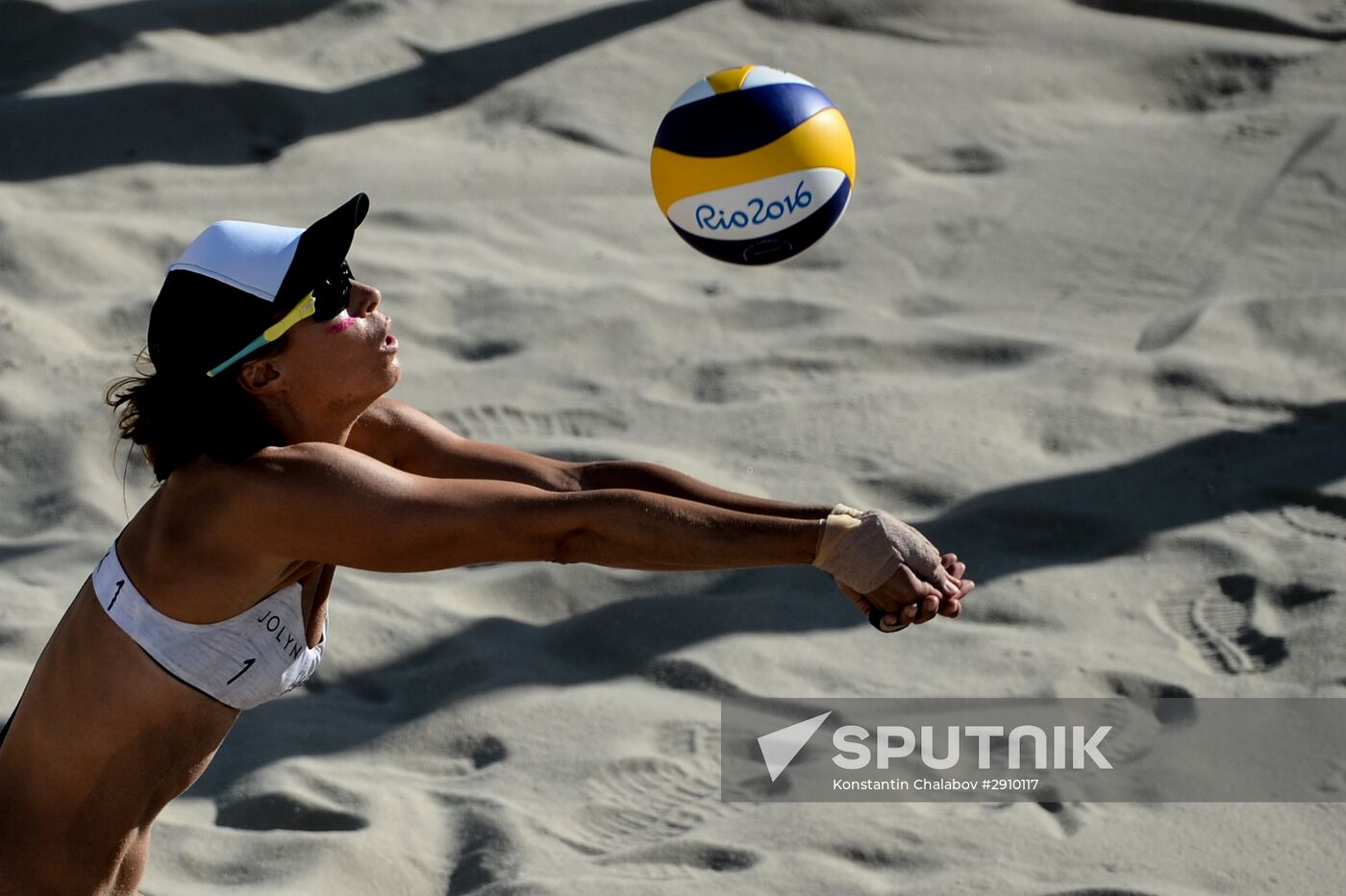 2016 Summer Olympics. Beach volleyball. Women. Day Six