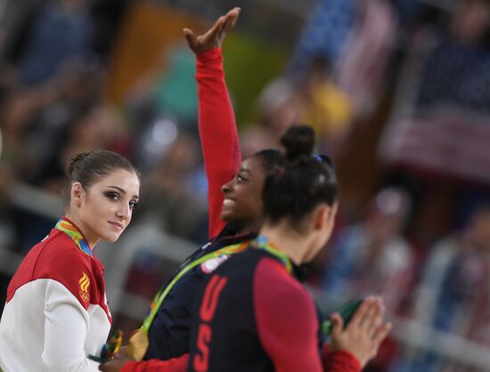 2016 Summer Olympics. Artistic gymnastics. Women. Individual all-around competition