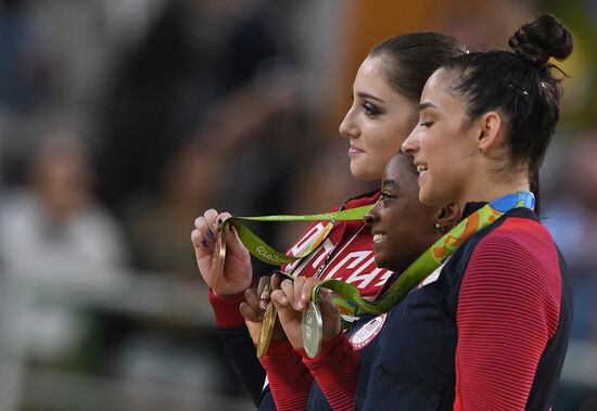 2016 Summer Olympics. Artistic gymnastics. Women. Individual all-around competition