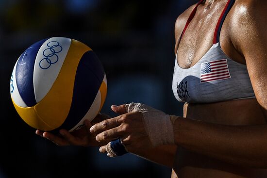 2016 Summer Olympics. Beach volleyball. Women. Day Six