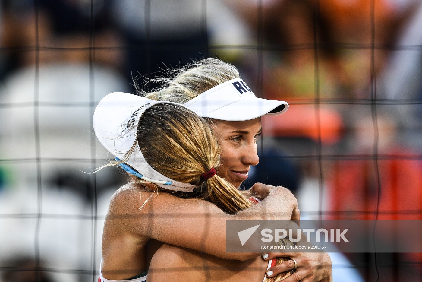 2016 Summer Olympics. Beach volleyball. Women. Day Six