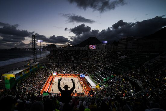 2016 Summer Olympics. Beach volleyball. Women. Day Six