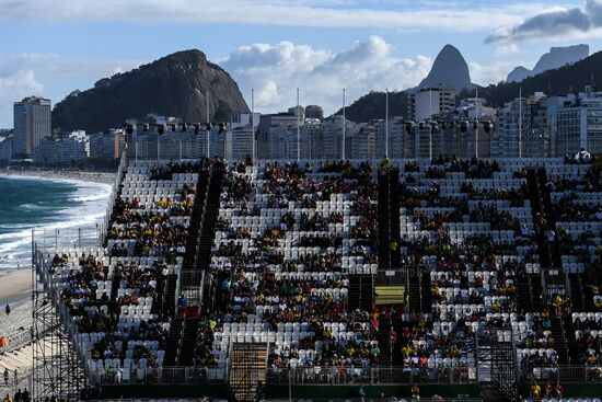 2016 Summer Olympics. Beach volleyball. Women. Day Six
