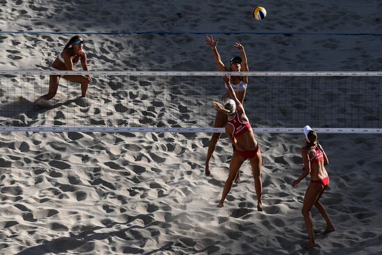 2016 Summer Olympics. Beach volleyball. Women. Day Six